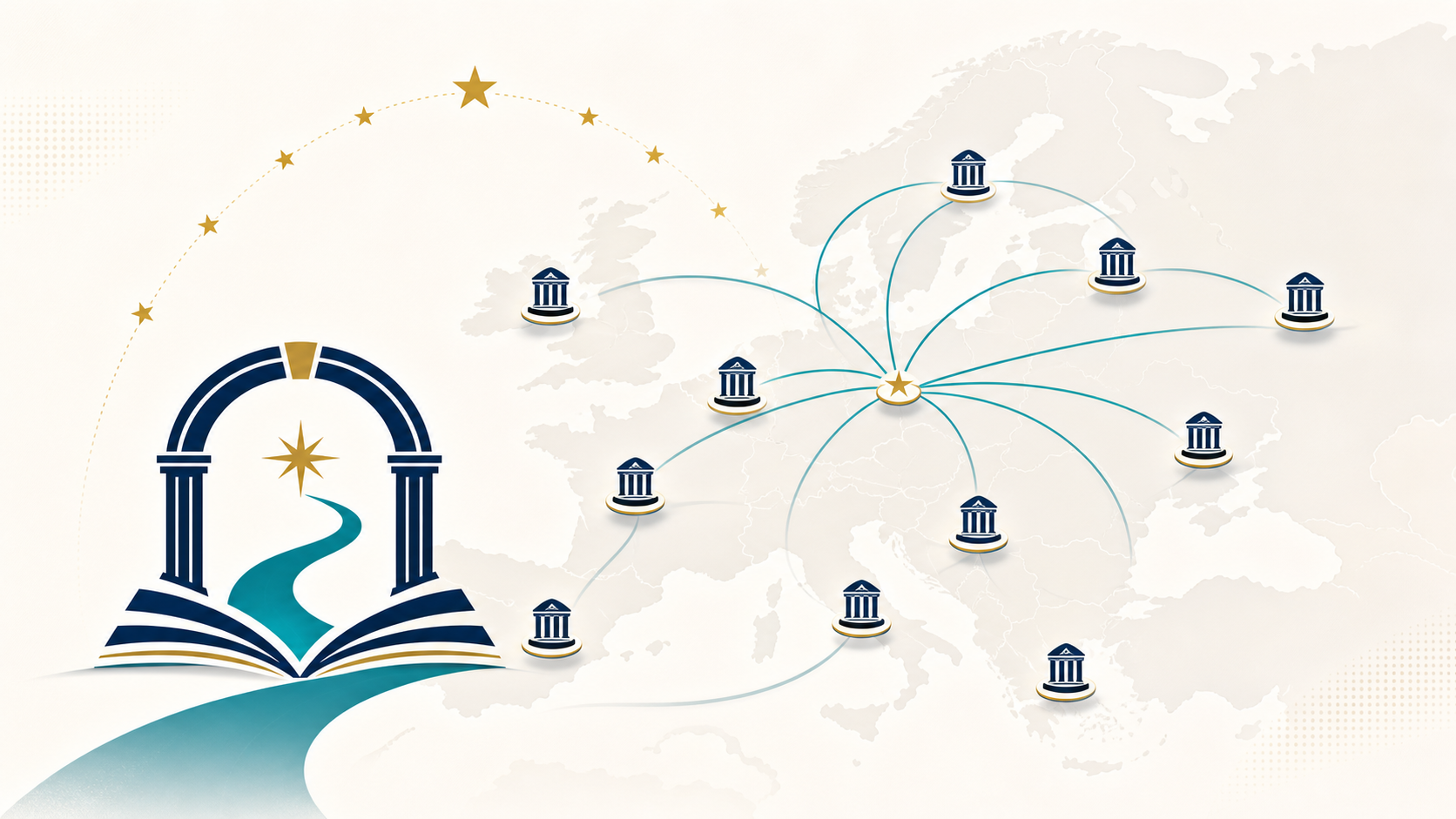 European university network visual